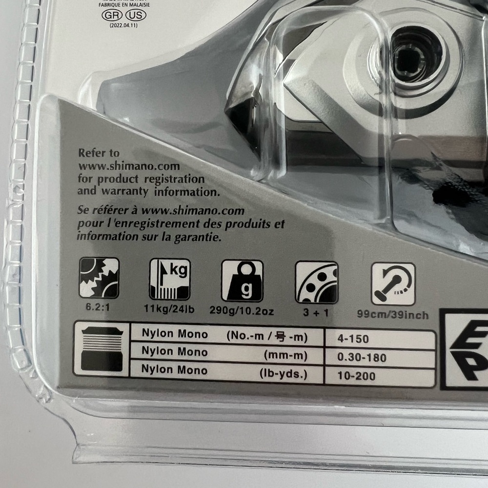 Shimano SEDONA Spinning Reel SE4000XG Fishing Gear 6.2:1 Hagane 3+1 Bearings - Picture 10 of 12